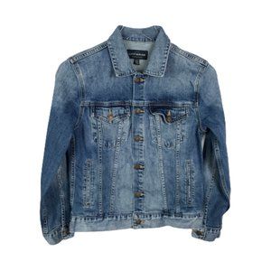 Lucky Brand The Tomboy Trucker Denim Jean Jacket